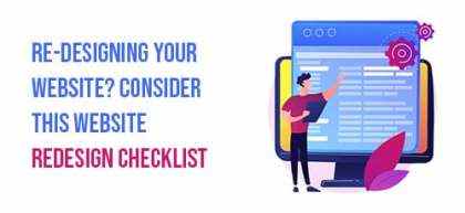 website redesign checklist to be considered
