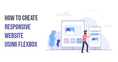 create responsive website using flexbox