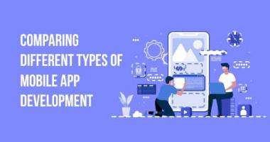 types of mobile app development